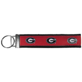 Georgia Bulldogs Woven Wristlet Key Chain - Georgia Bulldogs - Flyclothing LLC