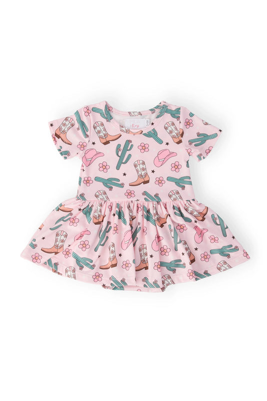 Cactus Cowgirl S/S Twirl Bodysuit - Mila & Rose ® - Flyclothing LLC