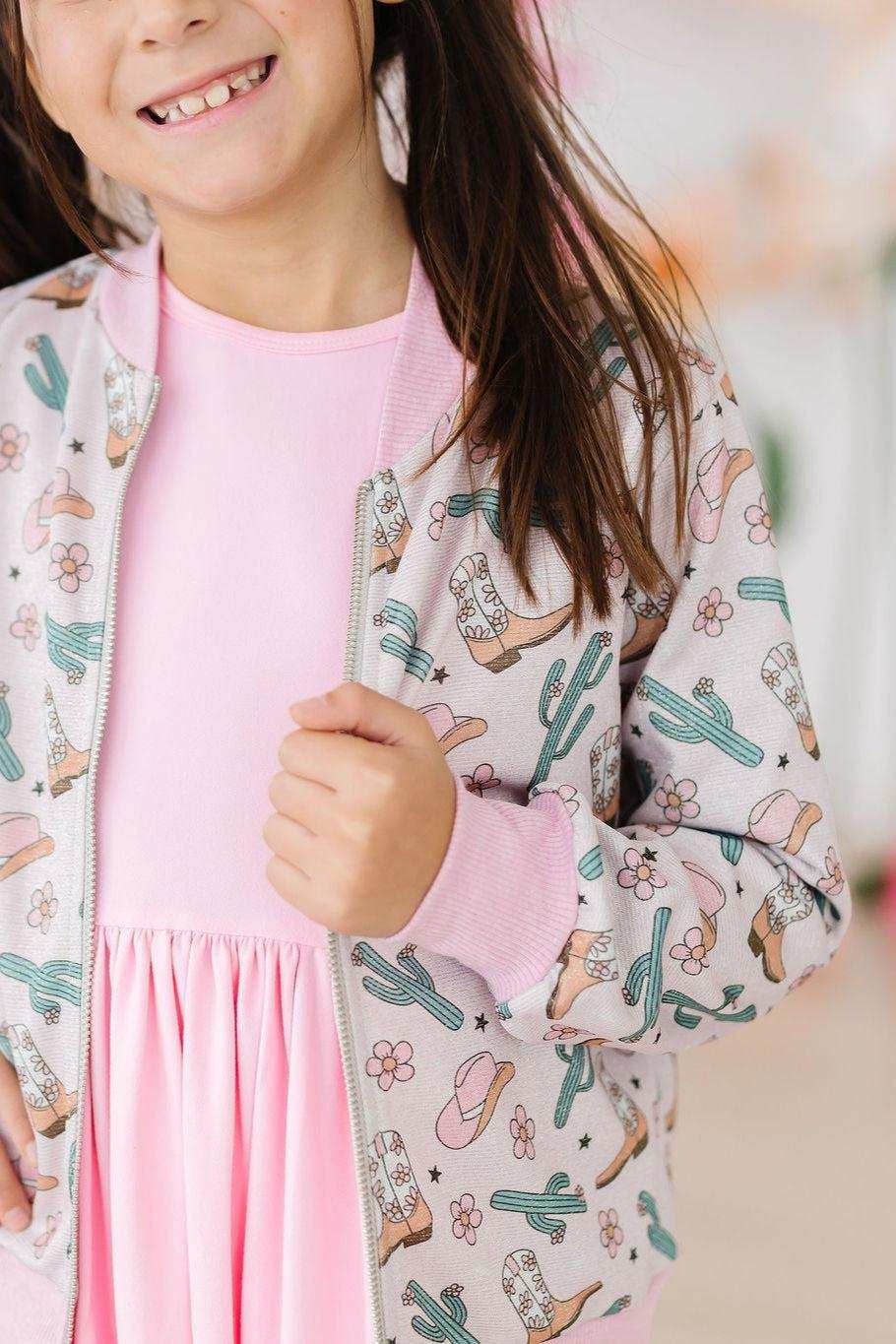 Cactus Cowgirl Shimmer Jacket - Mila & Rose ® - Flyclothing LLC