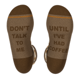 The Caf-fiend | Coffee Heel Hammock™ Crew Socks