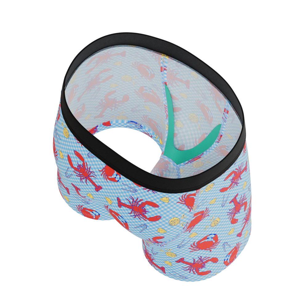The Cajun Cookout | Summer Crabs Boy's Boxer Briefs - Shinesty - Flyclothing LLC
