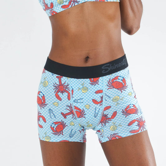 The Cajun Cookout | Summer Crabs Women’s Boxers - Shinesty - Flyclothing LLC