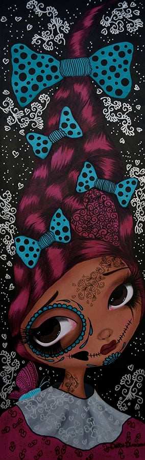 Black Market Art Company Camille Day of the Dead Print - Black Market Art Company - Flyclothing LLC