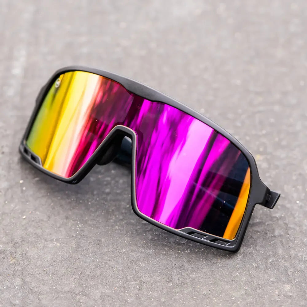 Rainbow on Black Campeones - Knockaround - Flyclothing LLC