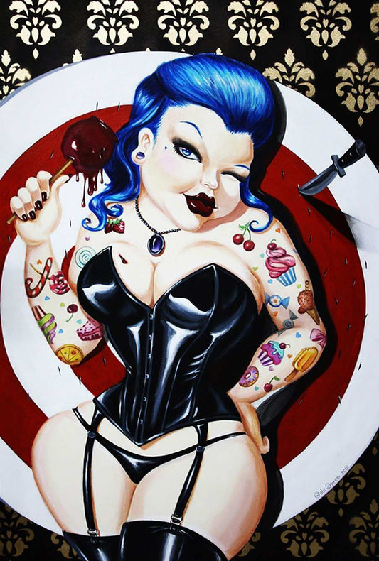 Black Market Art Company Candy Apple Print - Black Market Art Company - Flyclothing LLC