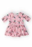 Candy Cane Cutie 3/4 Sleeve Twirl Bodysuit - Mila & Rose ® - Flyclothing LLC