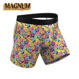 The Candy Crush | Candy Hearts Ball Hammock® Magnum Big Pouch Underwear - Shinesty - Flyclothing LLC