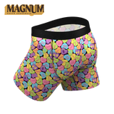 The Candy Crush | Candy Hearts Ball Hammock® Magnum Big Pouch Underwear - Shinesty - Flyclothing LLC