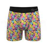 The Candy Crush | Candy Hearts Ball Hammock® Magnum Big Pouch Underwear - Shinesty - Flyclothing LLC