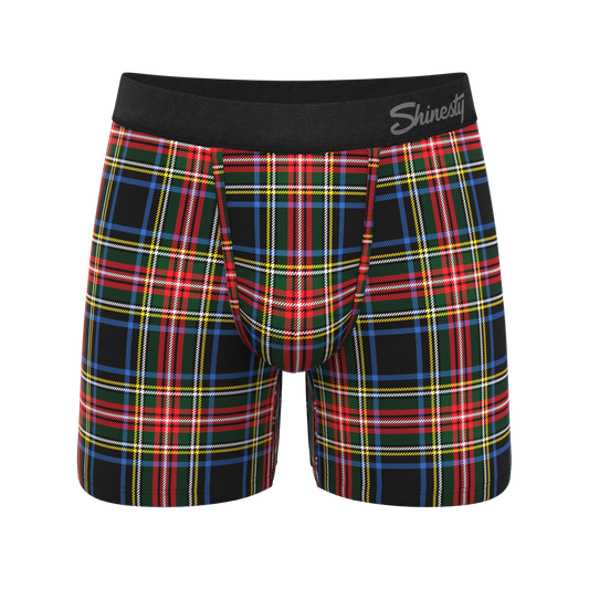 The Cappuccino | Holiday Tartan Plaid Ball Hammock® Pouch Underwear - Shinesty - Flyclothing LLC