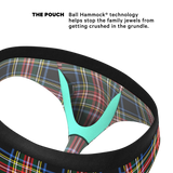 The Cappuccino | Holiday Tartan Plaid Ball Hammock® Pouch Underwear Briefs - Shinesty - Flyclothing LLC