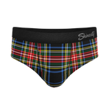 The Cappuccino | Holiday Tartan Plaid Ball Hammock® Pouch Underwear Briefs - Shinesty - Flyclothing LLC