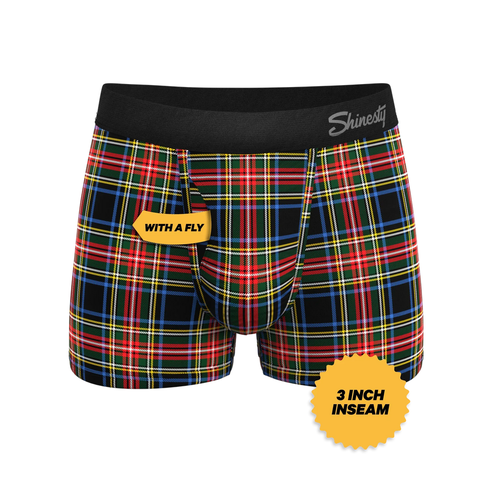 The Cappuccino | Holiday Tartan Plaid Ball Hammock® Pouch Trunks Underwear - Shinesty - Flyclothing LLC