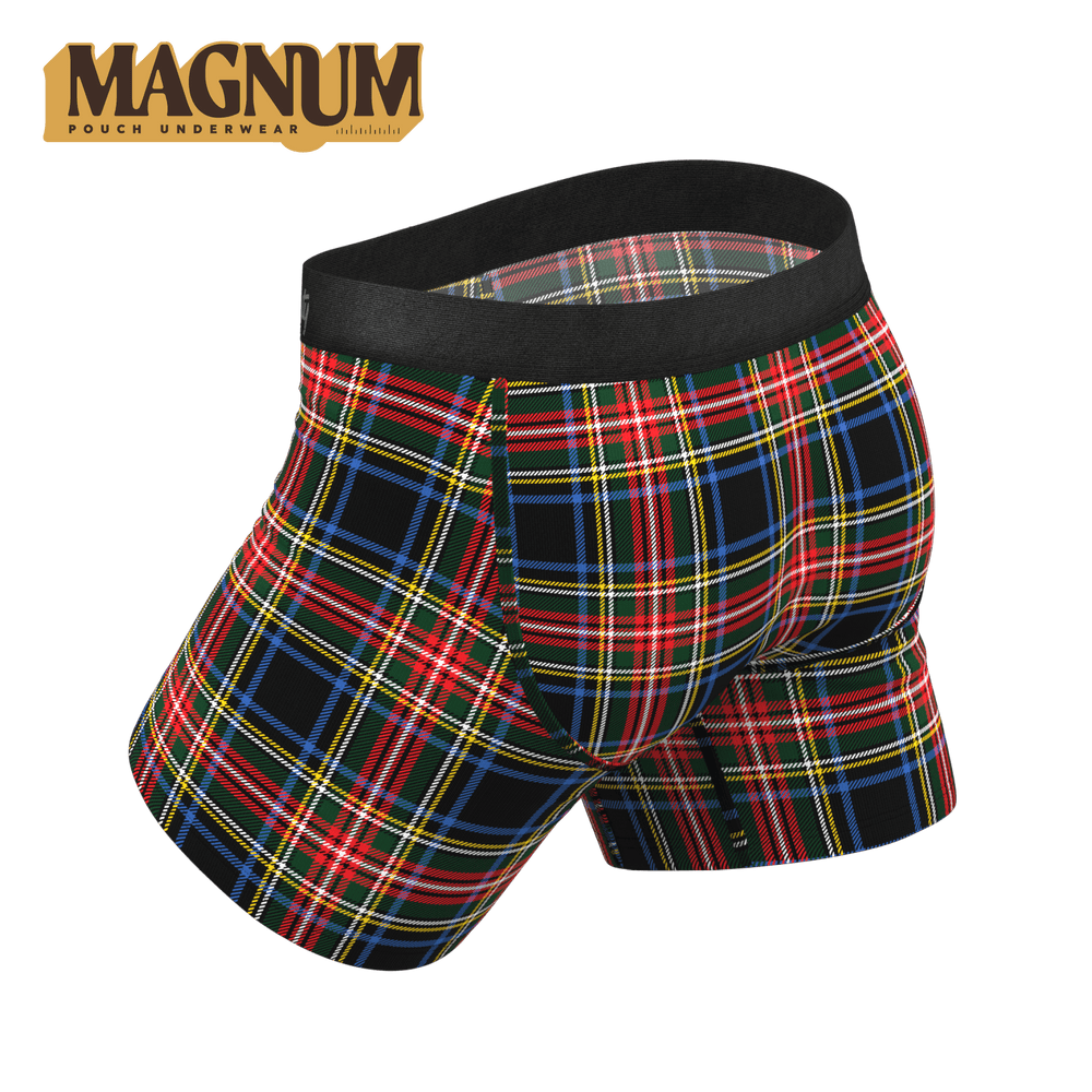 The Cappuccino | Holiday Tartan Plaid Ball Hammock® Magnum Big Pouch Underwear - Shinesty - Flyclothing LLC