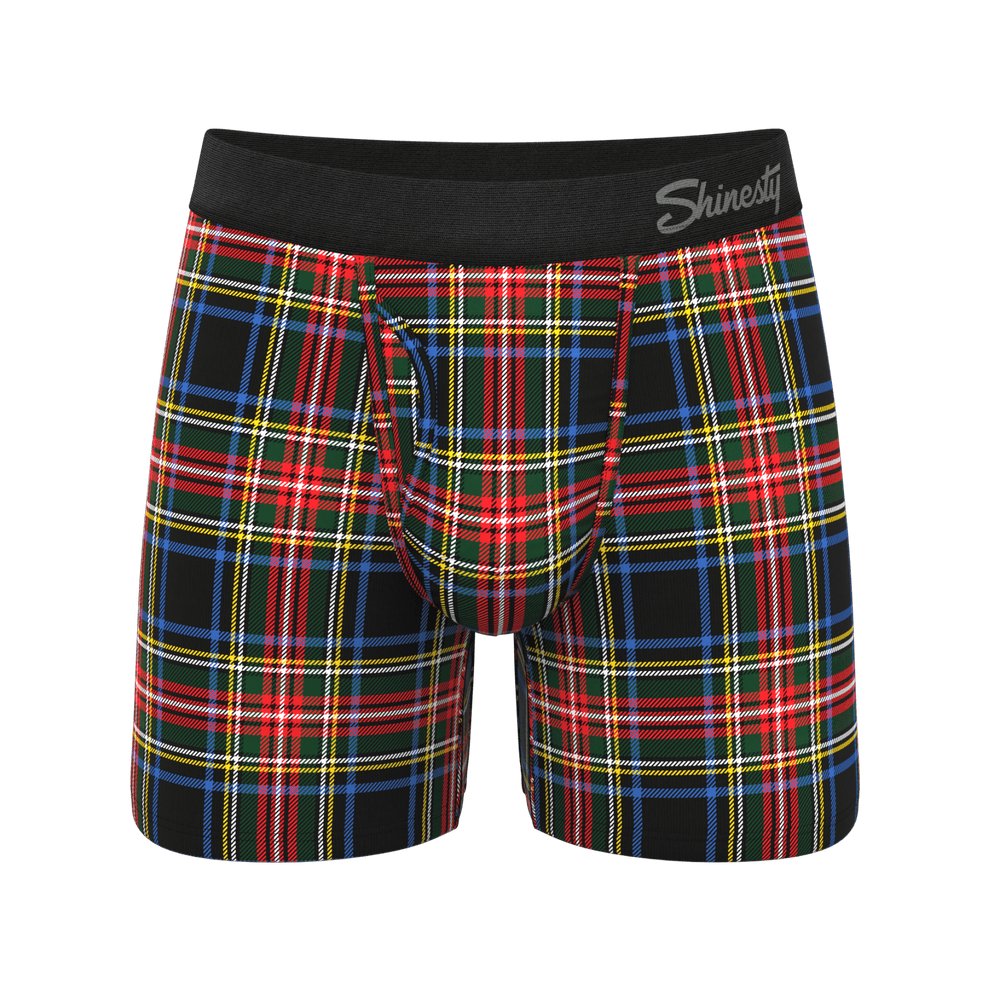 The Cappuccino | Holiday Tartan Plaid Ball Hammock® Magnum Big Pouch Underwear - Shinesty - Flyclothing LLC