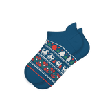 The Caribou Lous | Christmas Deer Heel Hammock™ Ankle Socks - Shinesty - Flyclothing LLC