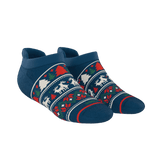 The Caribou Lous | Christmas Deer Heel Hammock™ Ankle Socks - Shinesty - Flyclothing LLC