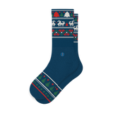 The Caribou Lous | Christmas Deer Heel Hammock™ Crew Socks - Shinesty - Flyclothing LLC