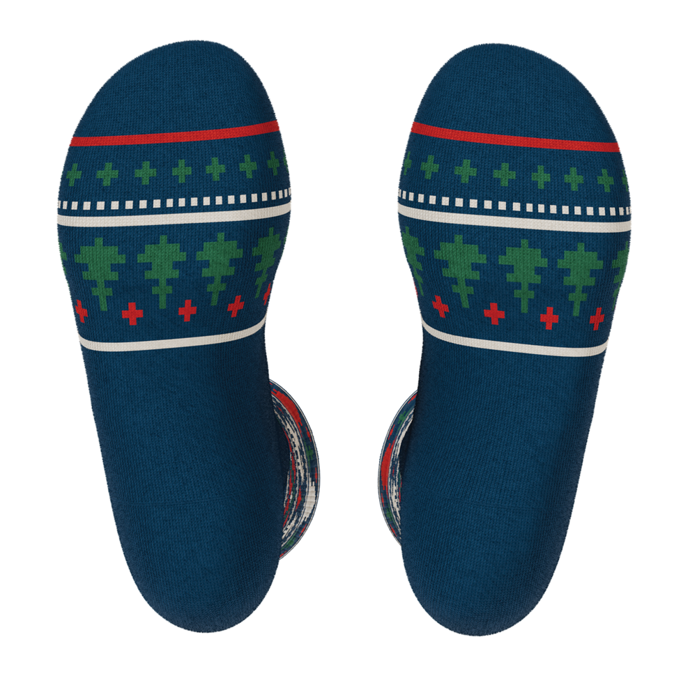 The Caribou Lous | Christmas Deer Heel Hammock™ Crew Socks - Shinesty - Flyclothing LLC