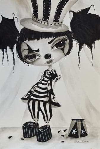 Black Market Art Company Carni Girl Print - Black Market Art Company - Flyclothing LLC