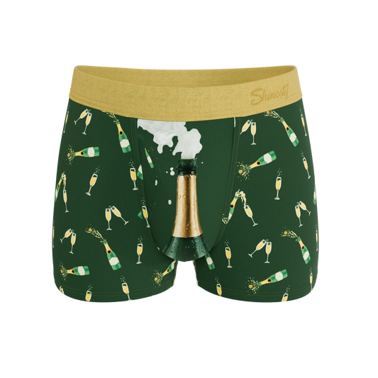The Champagne Showers | New Years Ball Hammock® Pouch Trunks Underwear - Shinesty - Flyclothing LLC