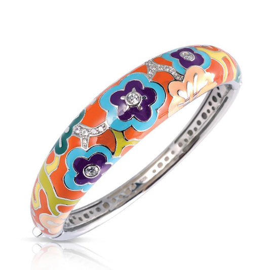 Cherry Blossom Bangle - Belle Étoile Jewelry - Flyclothing LLC