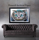 Black Market Art Company Cheshire Cat Print - Black Market Art Company - Flyclothing LLC
