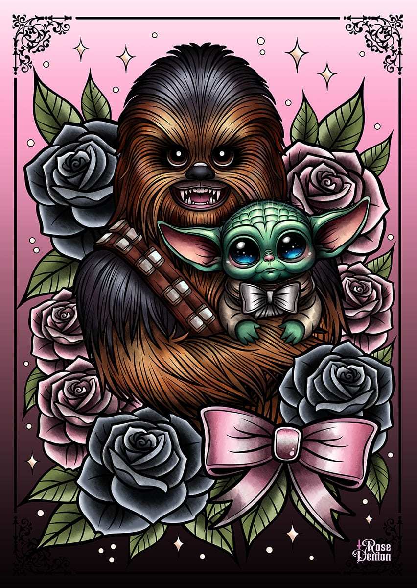 Black Market Art Company Chew Gru Print - Black Market Art Company - Flyclothing LLC