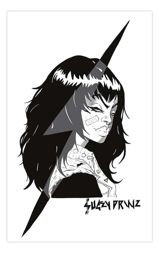 Black Market Art Company Chic Voltage Print - Black Market Art Company - Flyclothing LLC