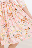 Chicks & Bunnies Ruffle Twirl Dress - Mila & Rose ® - Flyclothing LLC