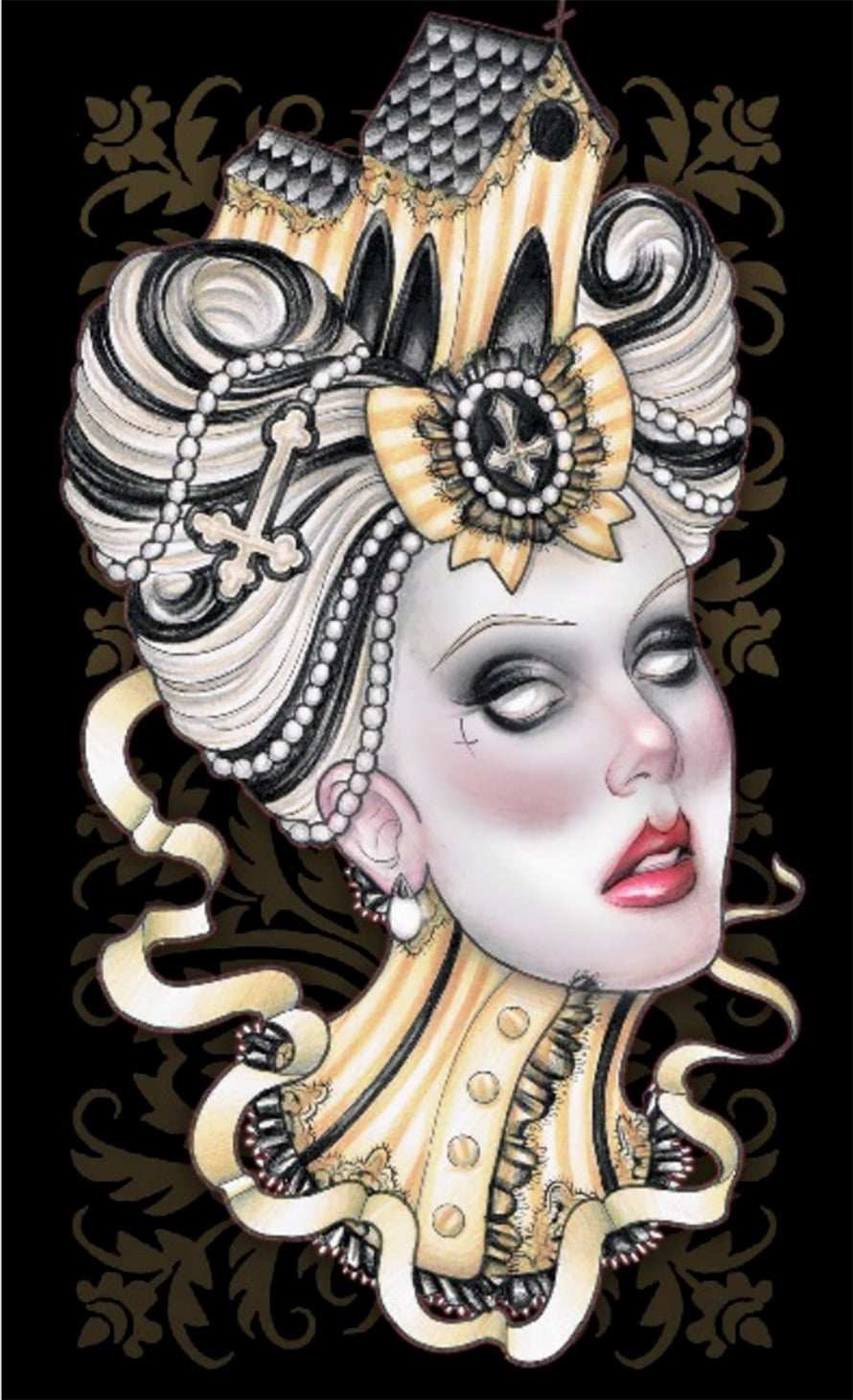 Black Market Art Company Church Print - Black Market Art Company - Flyclothing LLC