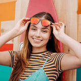 Frosted Grey / Red Sunset Classics - Knockaround - Flyclothing LLC