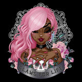 Black Market Art Company Claws for Life & Pink Print - Black Market Art Company - Flyclothing LLC