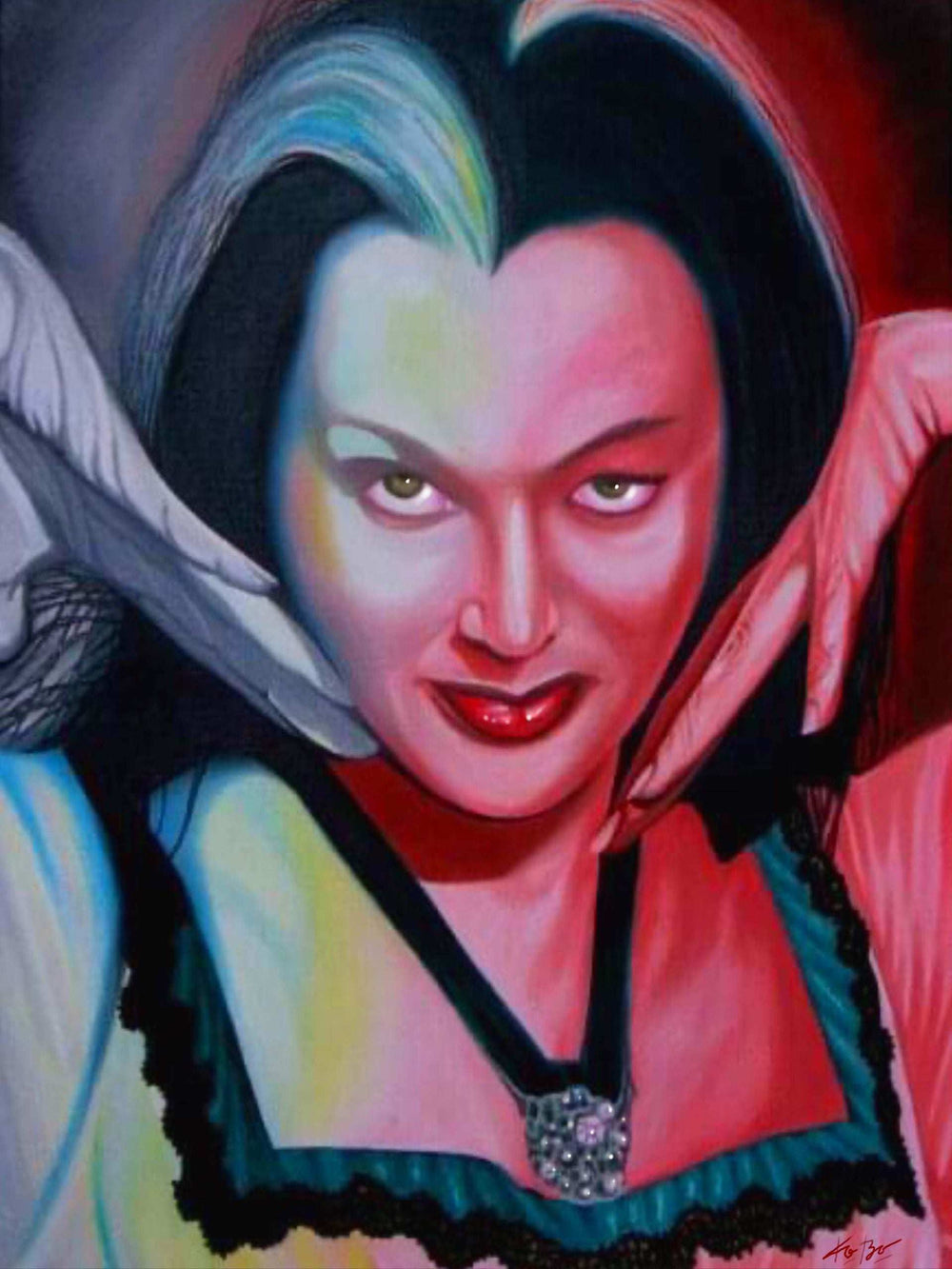 Black Market Art Company Close Up Print - Black Market Art Company - Flyclothing LLC