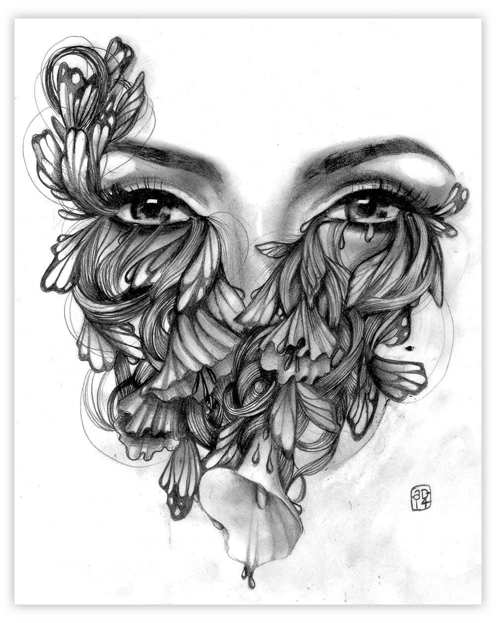 Black Market Art Company Cocoon Print - Black Market Art Company - Flyclothing LLC