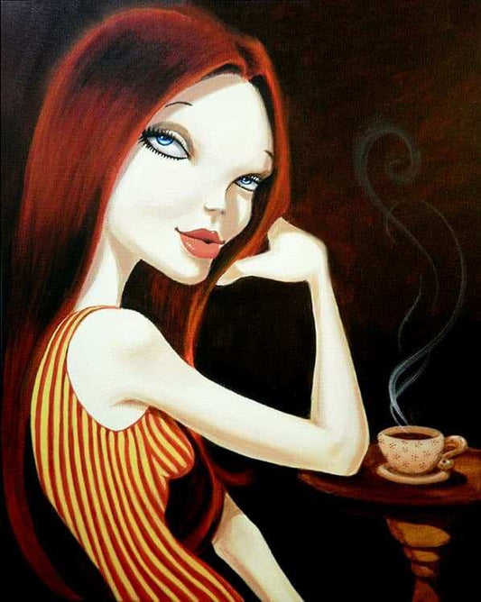 Black Market Art Company Coffee Break Print - Black Market Art Company - Flyclothing LLC