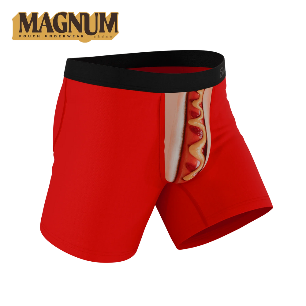 The Coney Islands | Hot Dog Ball Hammock® Magnum Big Pouch Underwear - Shinesty - Flyclothing LLC