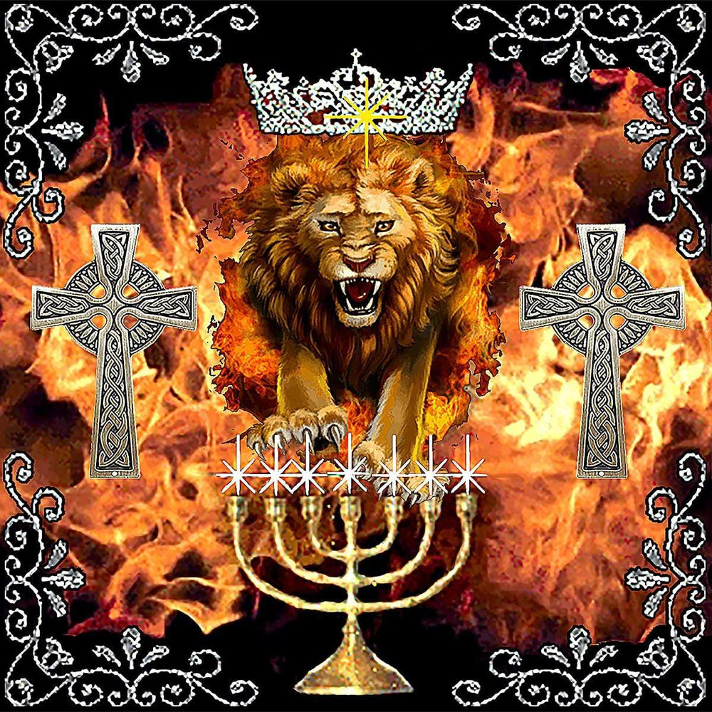 Black Market Art Company Conquering Lion Print - Black Market Art Company - Flyclothing LLC