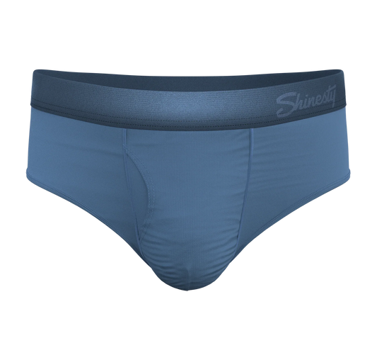 The Cool Cobalt | Slate Blue Ball Hammock® Pouch Underwear Briefs - Shinesty - Flyclothing LLC