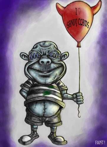 Black Market Art Company Corpse Kid Print - Black Market Art Company - Flyclothing LLC