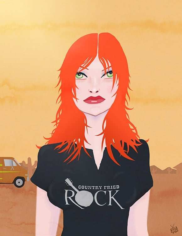 Black Market Art Company Country Fried Print - Black Market Art Company - Flyclothing LLC