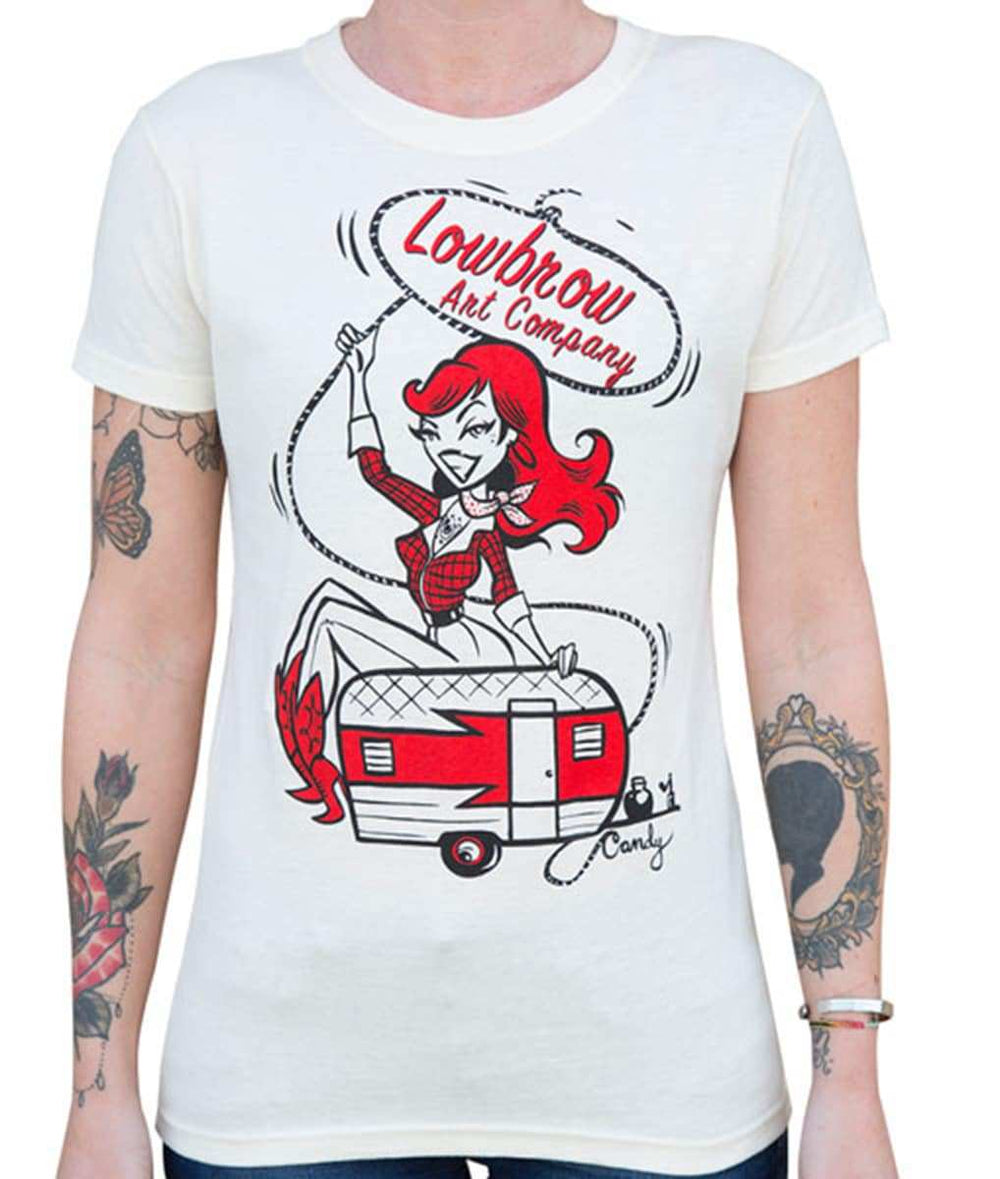 Black Market Art Company Cowgirl Up Women's T-Shirt - Black Market Art Company - Flyclothing LLC