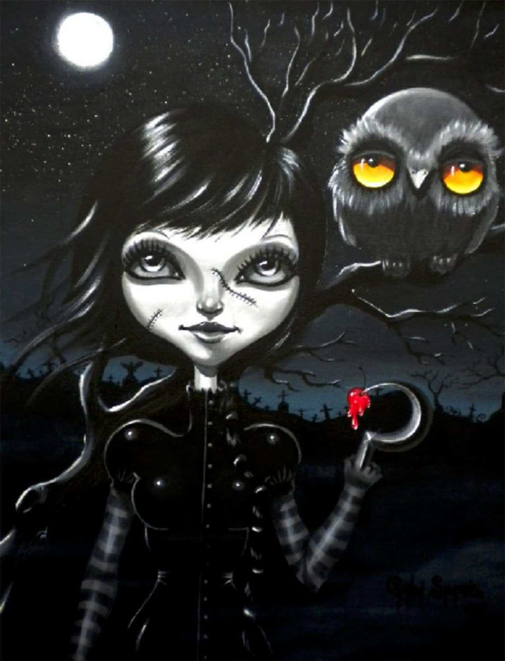 Black Market Art Company Creatures of the Night Print - Black Market Art Company - Flyclothing LLC
