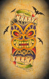 Black Market Art Company Creepy Tiki Print - Black Market Art Company - Flyclothing LLC