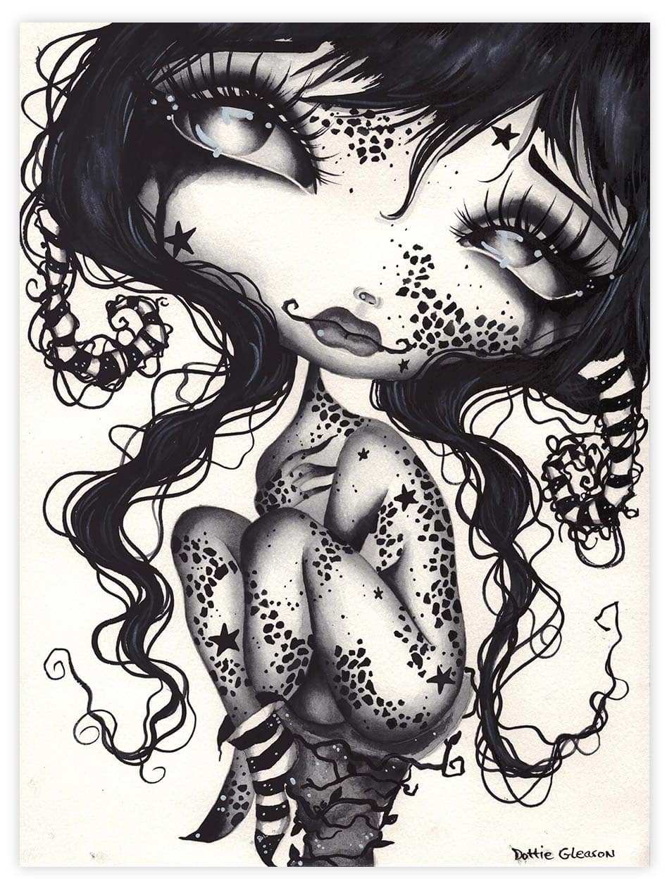 Black Market Art Company Cremson Print - Black Market Art Company - Flyclothing LLC