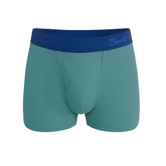 The Curacao | Teal Ball Hammock® Pouch Trunks Underwear - Shinesty - Flyclothing LLC