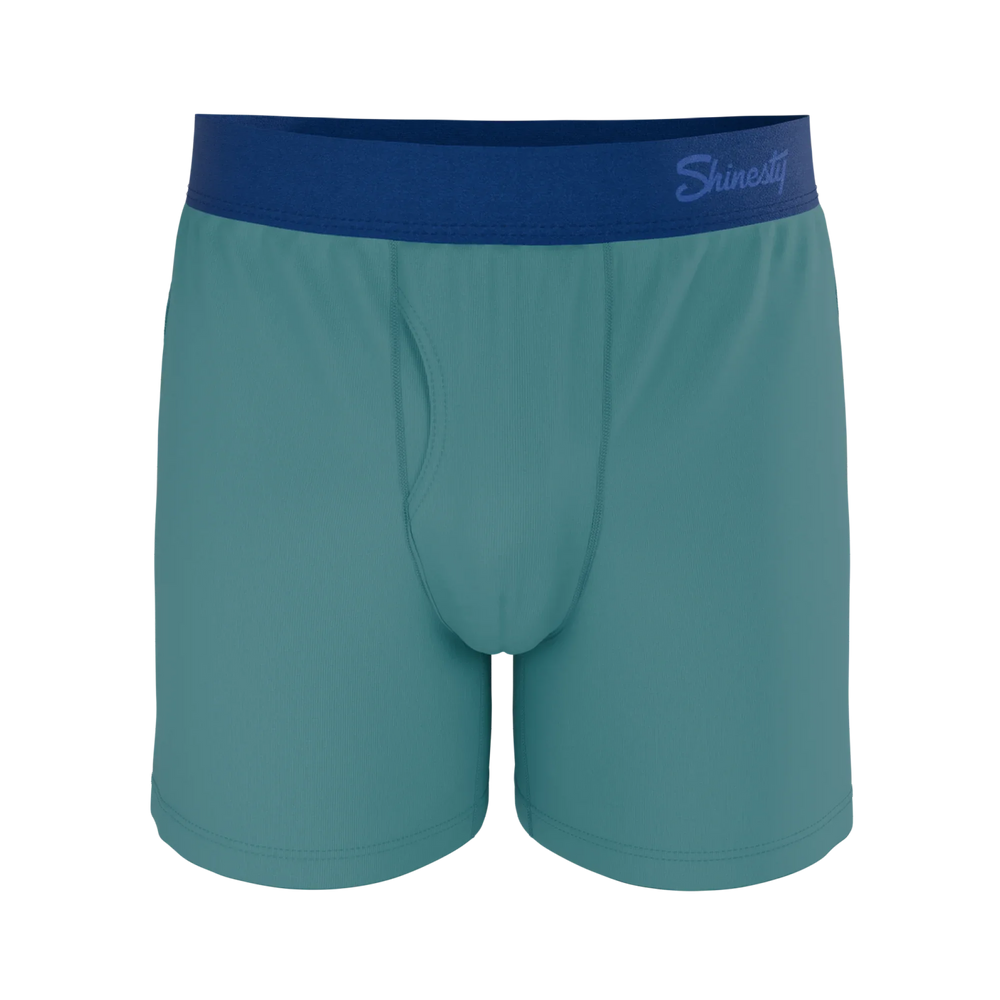 The Curacao | Teal Boxers - Shinesty - Flyclothing LLC