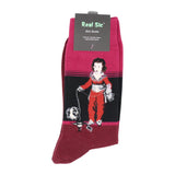 The Red Boy by Goya Socks - Comfy Cotton for Men & Women - Real Sic - Flyclothing LLC