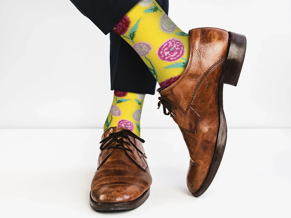 Flower Socks - Comfy Cotton for Women - Real Sic - Flyclothing LLC