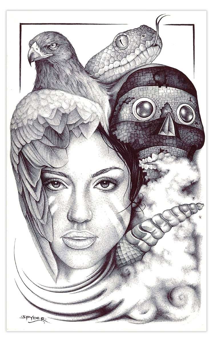 Black Market Art Company Cycle of Life Print - Black Market Art Company - Flyclothing LLC